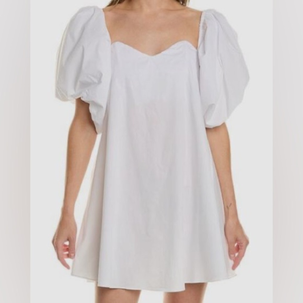 Caroline Constas - Palmer Mini Dress, white